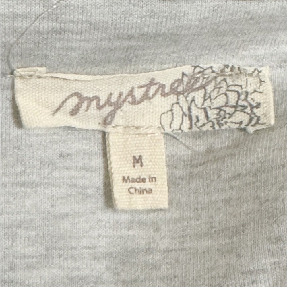 Mystree Twofer Tan Blue Cream Plaid Long Women’s Hooded Jacket New - Size Medium - Picture 6 of 9